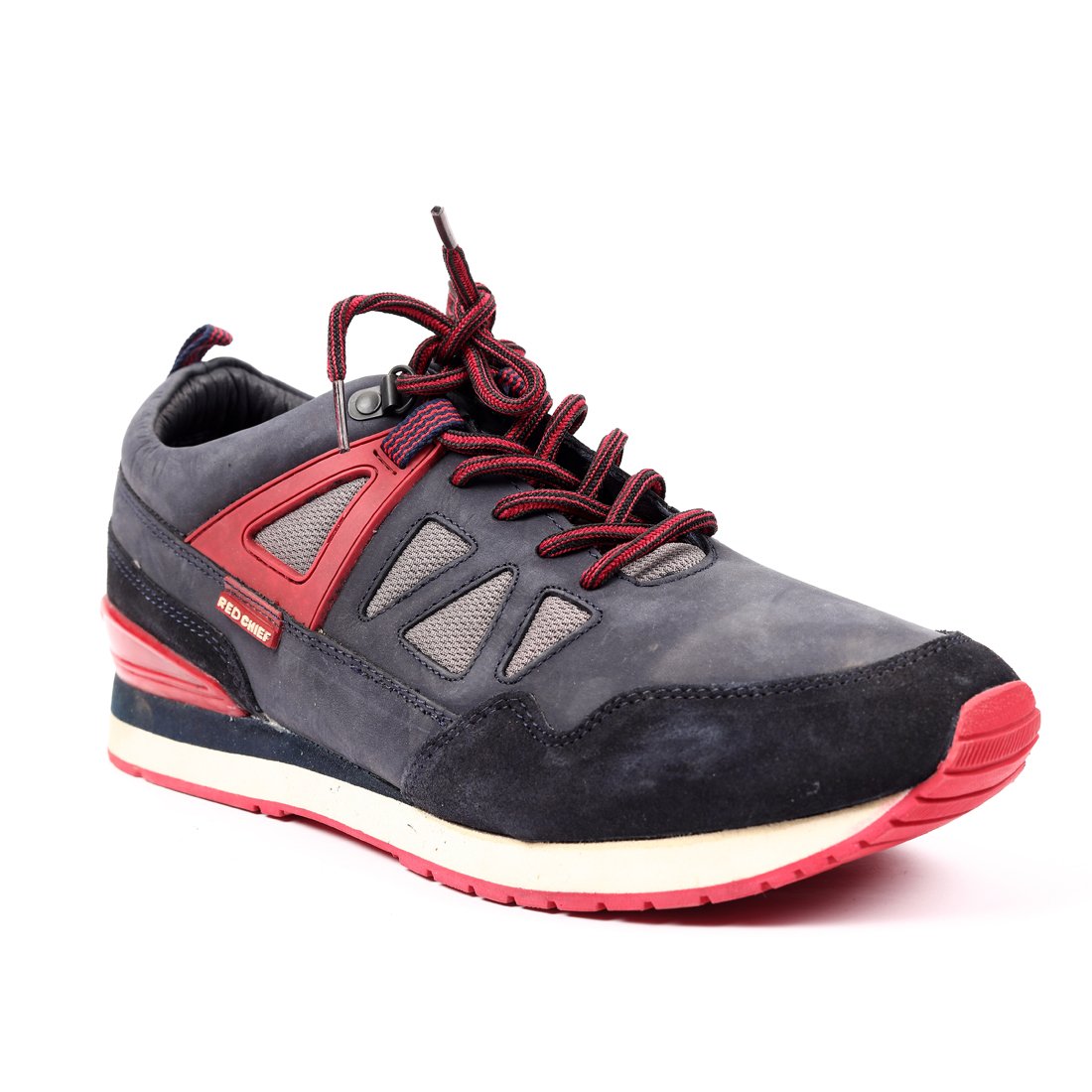 red chief navy blue casual shoes