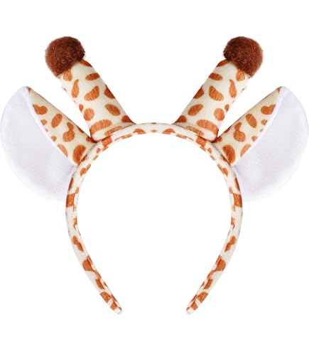 Costume D'Écureuil - Lot De 7 Accessoires : Oreilles, Lunettes, Dents - Pour Cosplay, Carnaval, Halloween