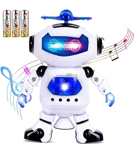 emDASH × ELECTRIC TOYS MOVE ET Cyan Amazon.com: HEEGIN Intelligent Electric Kids Robot Toy