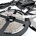 eTopxizu 32.8Ft /10M DC 12V Flexible 5050 RGB LED Strip Light With 44key LED Controller and 12V5A Power Adapter Non-waterproof for Indoor Decoration Novelty