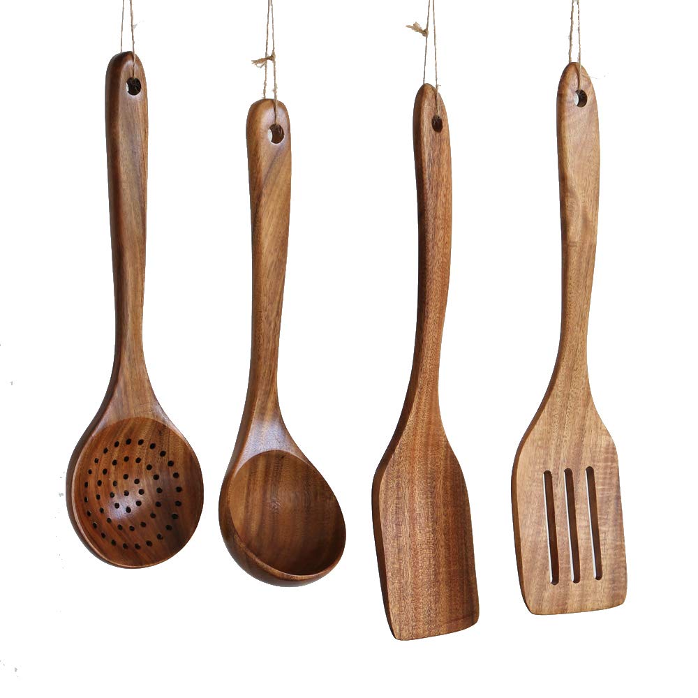 Best Wooden Kitchen Spatula Set