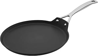 Le Creuset Aluminium-Antihaft Crêpes-Pfanne, Ø 28 cm, PFOA-frei, Für alle Herdarten inkl. Induktion geeignet, Anthrazit/Silber