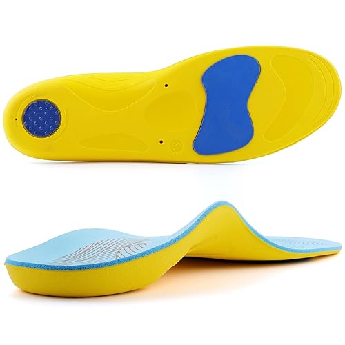 Walkomfy Pain Relief Orthotics,Plantar Fasciitis High Arch Support