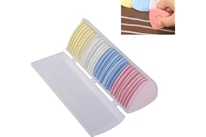 30 Pcs Tailors Chalk Set – Professional Triangle Sewing Chalk in 30 Bright Colors for Precise Fabric Marking, Quilting, Dress