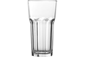 Fortessa Basics Chez Bistro Large Cooler Everyday Glass, 22 Ounce, Set of 12