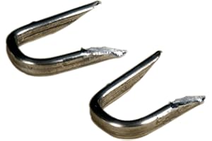 The Hillman Group 122660 Galvanized Wire Staples Number 5, 3/8-Inch