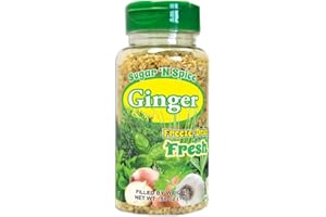 Sugar 'N Spice Premium Freeze-Dried Herbs & Spices, Strong Aroma and Fresh Flavor (Ginger, 0.58 Ounce (Pack of 1))