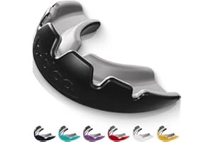 lobloo® SLICK Sports Mouthguard – Ultra Slim 1mm | Dentist-Level Protection | Modified Vacuum-Fit Fusion | Oxygen Flow & Comf