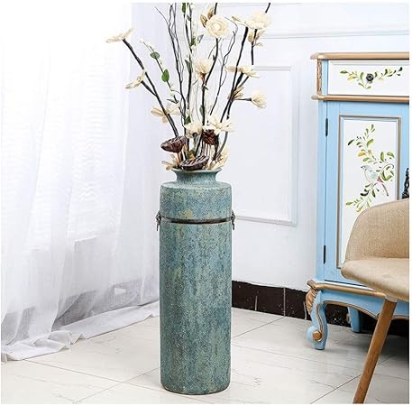 Kmdsm Jingdezhen Grand Vase Ceramique Porcelaine Salon Vase