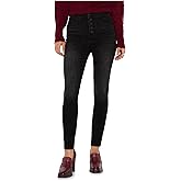 Liverpool Womens Abby High-Rise Ankle Skinny Button Fly Jeans W/Welt Pockets
