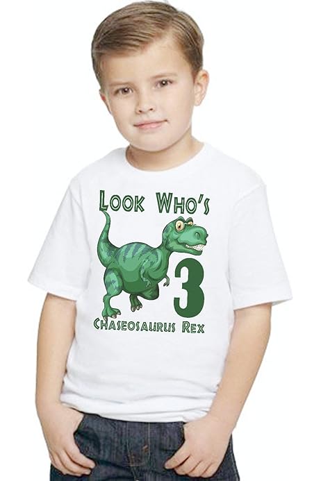 Personalized dinosaur t shirt Clearance