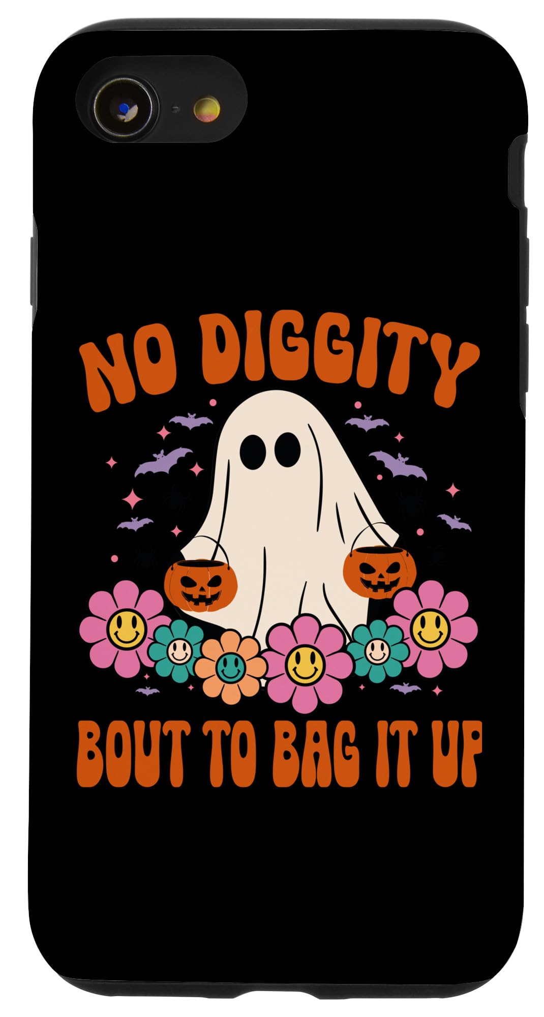 iPhone SE (2020) / 7 / 8 No Diggity Halloween Funny Saying, Toddler Ghost Costume Case