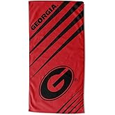 Northwest NCAA Georgia Bulldogs Unisex-Adult Jacquard Beach Towel, 36" x 72", Upward