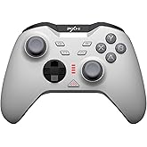 PXN P5 Wireless Controller for PC, Switch, iOS, Android (White)