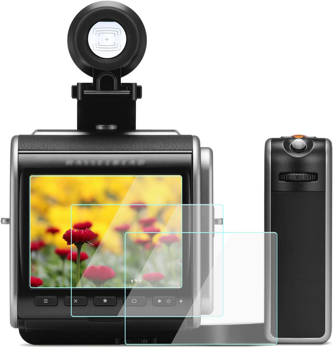 WH1916 907X 50C Screen Protector Compatible for Hasselblad 907X 50C 50MP Camera, 9H Tempered Glass Anti-Scrach Anti-Bubble Anti-Dust (3 Pack)