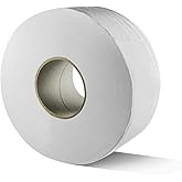 Karat 9" Jumbo Roll Toilet Paper - 2-Ply Industrial Strength Tissue (JS-JRT1000), 1000 ft, 12 Pack