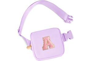 Uygafly Christmas Birthday Gifts for 2 3 4 5 6 7 8 9 10 11 Year Old Girls - Mini Fanny Pack Cute Crossbody Bag Belt Bag Trendy Stuff,Gifts for Girls Teens Kids Daughter Sister Her - Lavender,A