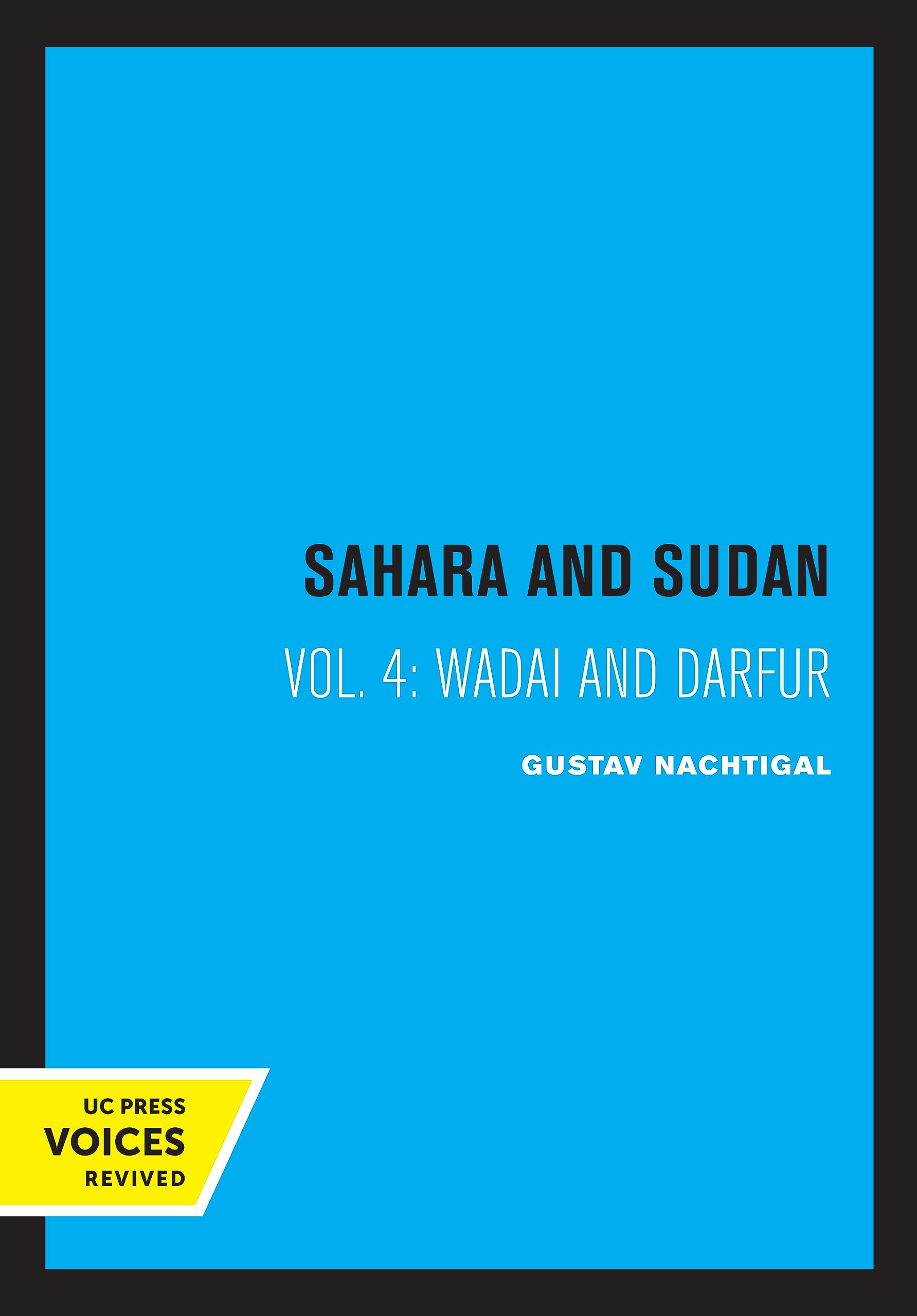 Sahara and Sudan IV: Wadai and Darfur