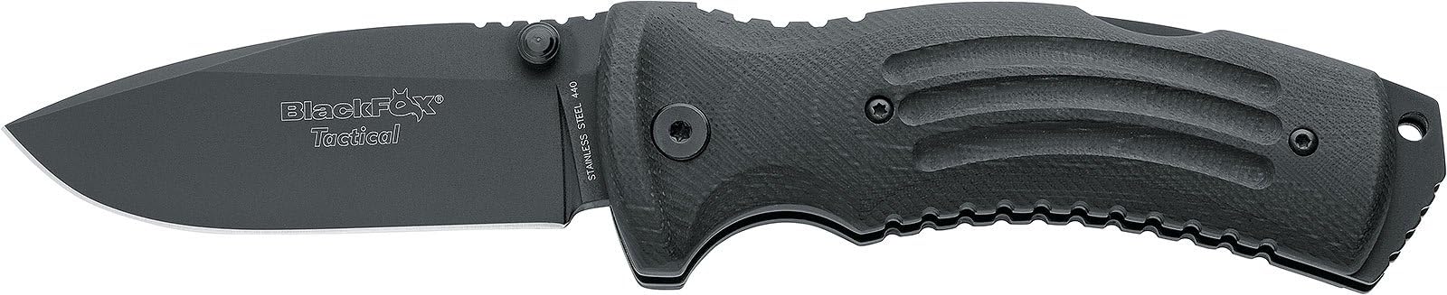 Fox Knives Kuma Folding Knife G10 Handle Black Color