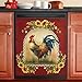 Collections Etc Sunflower and Rooster Country Dishwasher Magnet