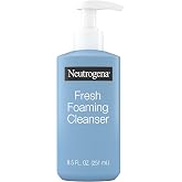 Neutrogena Fresh Foaming Facial Cleanser, 8.5 fl oz | All-In-One Makeup Remover Face Wash, Deeply Cleanses &amp; Removes Waterproof Makeup, Non-Comedogenic