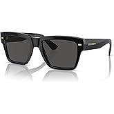 Dolce & Gabbana DG4431-501/87 Sunglasses BLACK w/DARK GREY 55mm