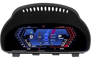 LCD Digital Instrument Cluster Compatible with BMW F30 F10 F11 F06 F01 F25 F26 F15 F16 F85 F80 F82 Speedometer Dashboard(Supp