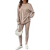 SHEWIN Women Two Piece Sets Fall Lounge Outfits Spring Tracksuit Sweatsuit