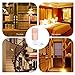 SDlife Himalayan Natural Salt Lamp, Home Decor Night Light with Wall Plug (2 Pack)