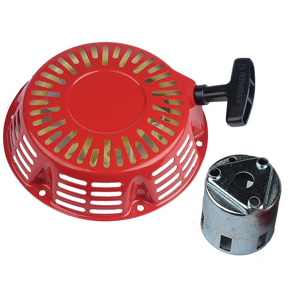 OxoxO Compatible with Recoil Starter with Starter Cup Compatible with Honda GX240 8HP GX270 9HP Engine