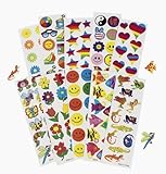 Assorted Iridescent Stickers (1200 stickers)