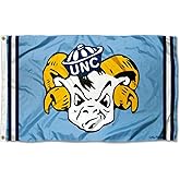 North Carolina Tar Heels Vintage Retro Throwback 3x5 Banner Flag
