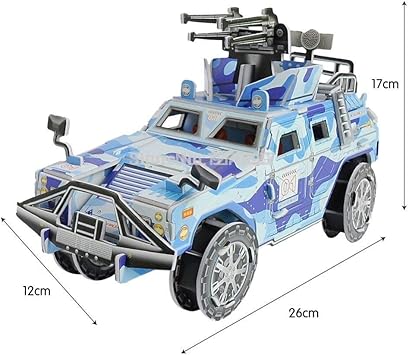 EKKTA FASHIONS Do it Yourself 3D Puzzle - Warrior Assault Vehicle