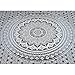 Exclusive Twin Grey Ombre Tapestry by JaipurHandloom Ombre Bedding, Mandala Tapestry, Dorm Decor Indian Mandala Wall Art Hippie Wall Hanging Bohemian Bedspread