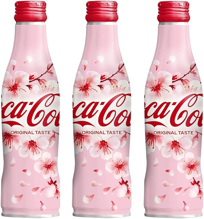 Amazon コカ コーラ スリムボトル 桜デザイン 250ml 缶 3本 食品 飲料 お酒 通販