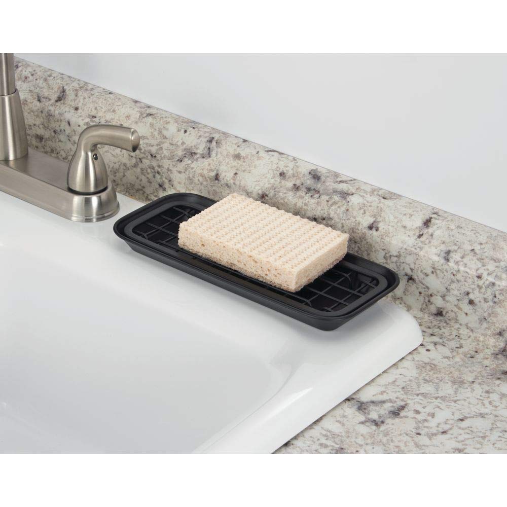 Vassoio Assorbente Per Lavello In Pietra Diatomacea - 28x10cm, Per Sapone E Spugne - Foto 7