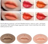 ciciglow 3pcs 3D Tattoo Practice Lips Skin Silicone Microblading Cosmetic view 8