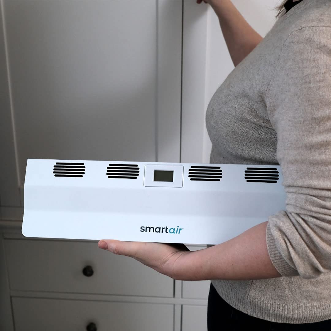 Livington SmartAir - 2x Heizkörperventilator - Heizungsventilator zur besseren Wärmeverteilung, Heizleistung erhöhen & Heizkosten senken - Heizkörperverstärker als Energiesparlösung, Warmluftverteiler 8