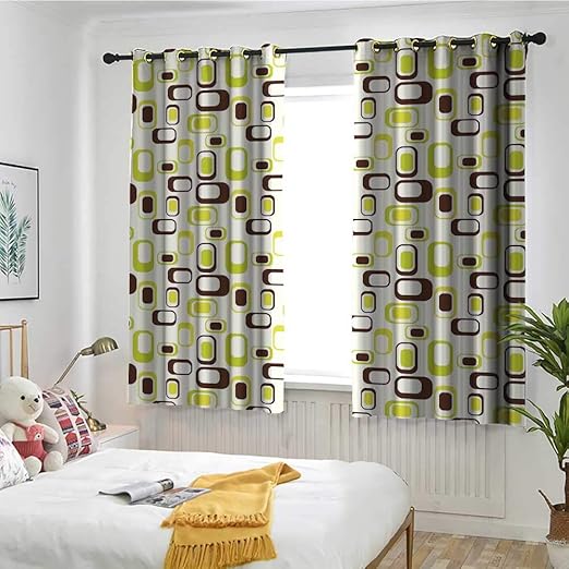 Amazon Com Marymunger Geometric Curtains For Living Room