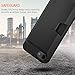 Trianium iPhone 8 Wallet Case [Walletium Series] for Apple iPhone 8 / iPhone 7 Case Wallet Credit Card Protective Holder Enhanced Grip/Card Slot Holder Cover [Heavy Duty Protection] - Black