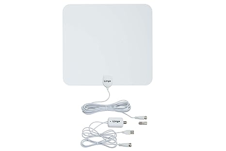 VSG® DVB-T2 Super-FLAT 36DBi Antenne / DOUBEL-XX 36DBi USB-Verstärker / Power-PLUS / DVB-T2 & DVBT-HD / digital ready / für a