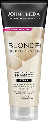 John Frieda Blonde+ Repair System Bond Building Shampoo 250ml view 1