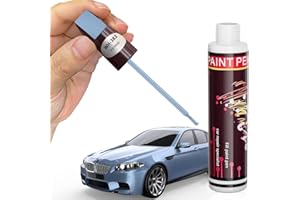 DEPINO Touch Up Paint Pen for Cars Scratch Removal Repair, Wheel Fill Paint Pen Black/White/Multi-color Optional for Various cars (Ice Blue)
