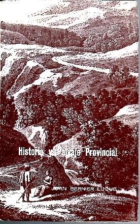 HISTORIA Y PAISAJE PROVINCIAL BERNIER LUQUE , Juan Amazon.es Libros
