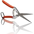 Sanung 902 Pruning Shears – Stainless Steel Blades With Safety Lock | Garden Clippers For Plants, Branches & Shrubs