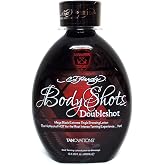 Tanovations Ed Hardy Body Shots Double Shot Warning Mega Extreme Hot Tingle, 13.5 oz.