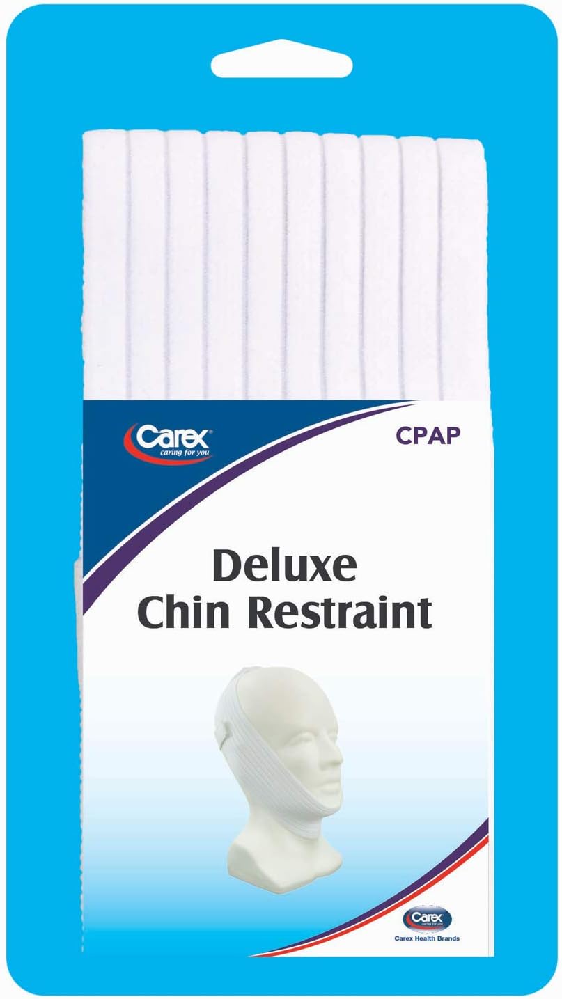 Carex Chin Strap for CPAP Users - Stop Snoring Chin Strap - Anti Snore Chin Strap: Health & Personal Care