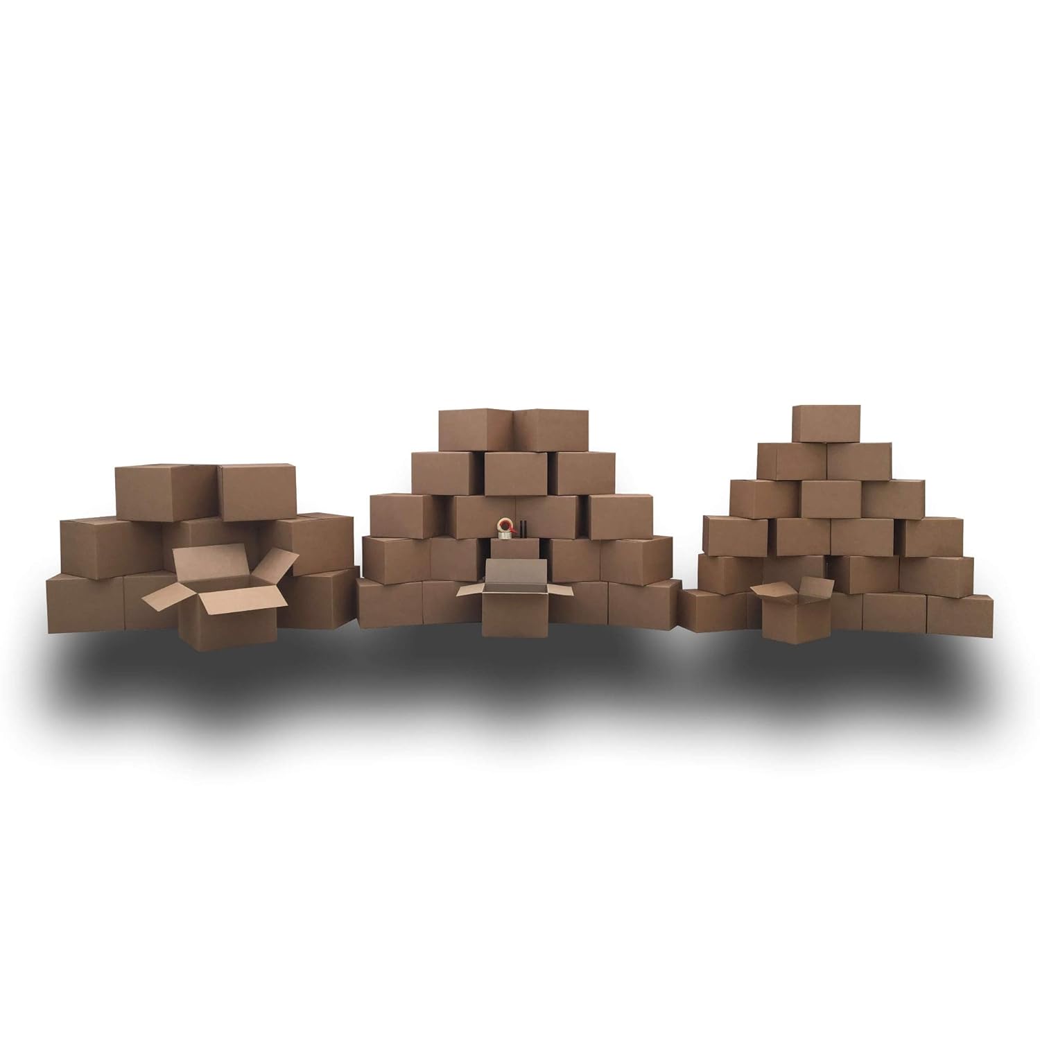 UBOXES Economy Kit 342 Moving Boxes and Packing Supplies, Cheaper Option for 34