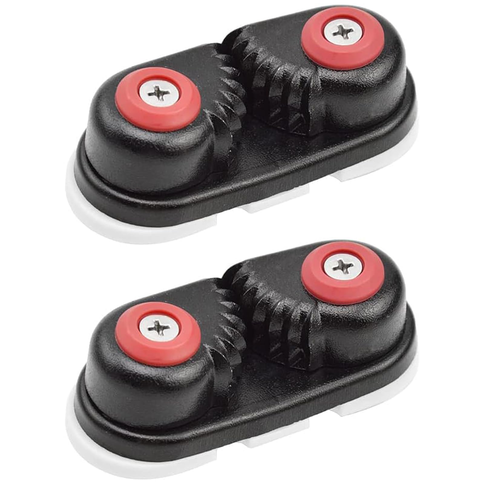 2 Pack Boat Cam Cleat, Aluminum Alloy Fast Entry Cam Cleat for Sailboat, Sailing, Kayak, Boat Accessory