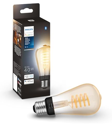 Philips Hue 7W ST19 White Ambiance LED Smart Vintage Edison